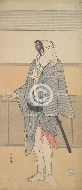 An Unidentified Actor, ca. 1790. Creator: Katsukawa Shunko.