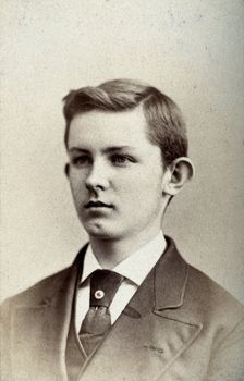 An unidentified boy (member of the Power family?), c1890s. Creator: Tyson