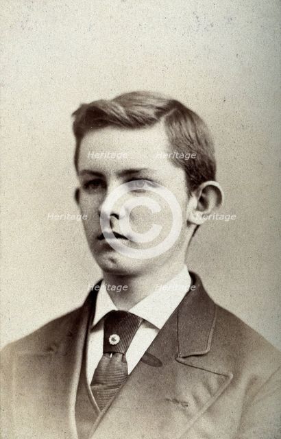 An unidentified boy (member of the Power family?), c1890s. Creator: Tyson.