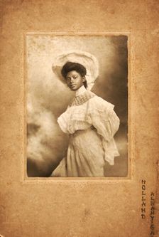 [An unidentified friend of Emily Smith Mallard that she met at Talladega College], c1900. Creator: Unknown