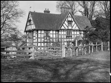 An unidentified timber framed house probably in Worcestershire, c1935. Creator: Marjory L Wight
