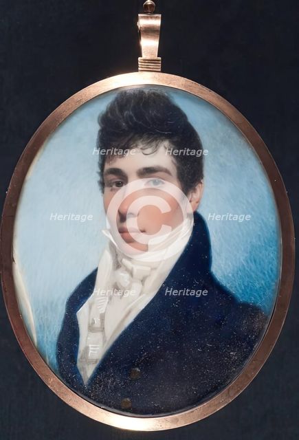 An Unknown Gentleman, 1825-1849. Creator: Unknown.