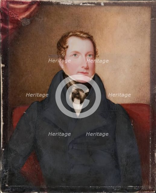 An Unknown Gentleman, c1840s. Creators: Unknown, William Watson.