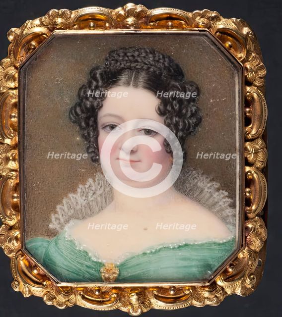 An Unknown Lady In Fancy Dress, c1820s. Creator: Unknown.