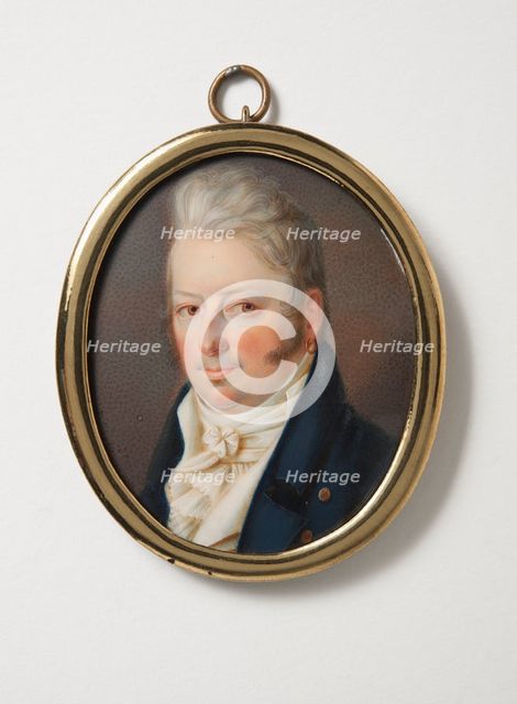 An Unknown Man, 1812. Creator: Liepmann Fraenckel.