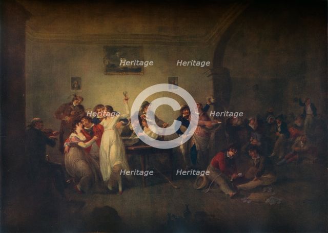 'An Unmarried Sailor's Return', c1800. Artist: Julius Caesar Ibbetson.