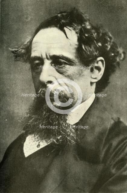 'An Unpublished Photograph of Dickens', 1869, (1910).  Creator: Robert White Thrupp.