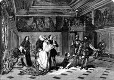 "Antechamber of the Tribunal of the Inquisition, in the Ducal Palace, Venice" - painted by L. Haghe Creator: Henry Duff Linton
