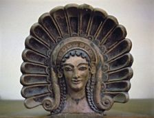 Antefix from the Etruscan temple of Veies