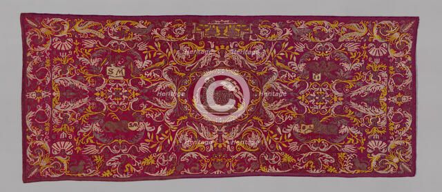 Antependium, Italy, 19th century. Creator: Unknown.