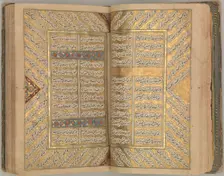 Anthology of Persian Poetry, 17th century. Creator: Unknown
