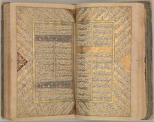 Anthology of Persian Poetry, 17th century. Creator: Unknown