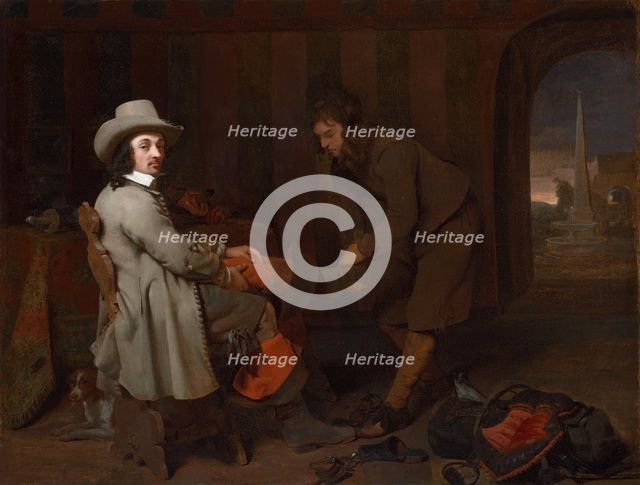 Anthonij de Bordes and His Valet, c. 1648. Creator: Michiel Sweerts.