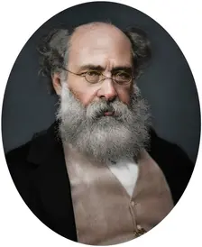 Anthony Trollope, writer, 1878. Artist: Lock & Whitfield