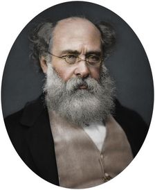 Anthony Trollope, writer, 1878. Artist: Lock & Whitfield