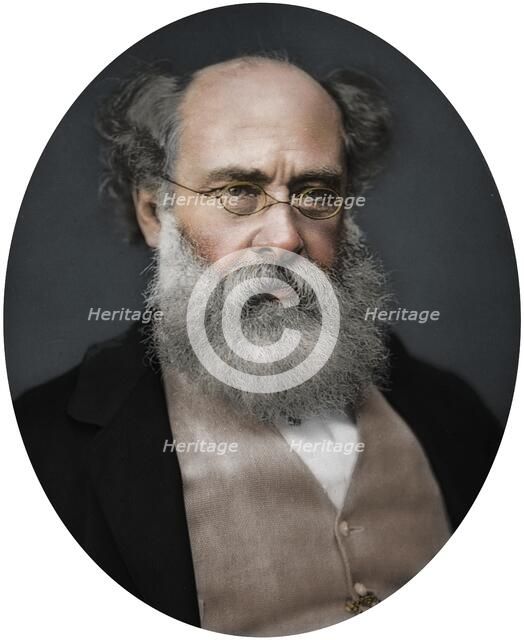 Anthony Trollope, writer, 1878. Artist: Lock & Whitfield.