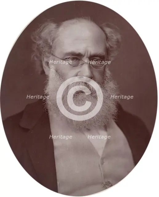 Anthony Trollope, writer, 1878. Creator: Lock & Whitfield.