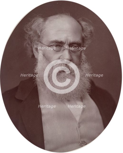 Anthony Trollope, writer, 1878. Creator: Lock & Whitfield.