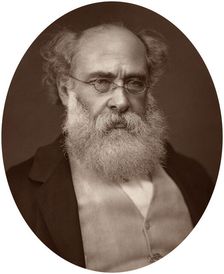 Anthony Trollope, writer, 1878.Artist: Lock & Whitfield