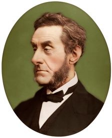 Anthony Ashley-Cooper, 7th Earl of Shaftesbury, British politician and philanthropist, 1876. Artist: Lock & Whitfield