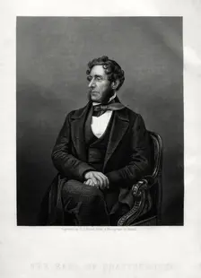 Anthony Ashley Cooper, 7th Earl of Shaftesbury, English philanthropist, c1880.Artist: DJ Pound