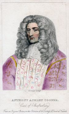 Anthony Ashley-Cooper, Earl of Shaftesbury Artist: R Cooper