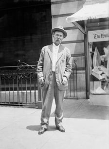 Anthony Caminetti, Commissioner General of Immigration, Labor Department, 1914. Creator: Harris & Ewing