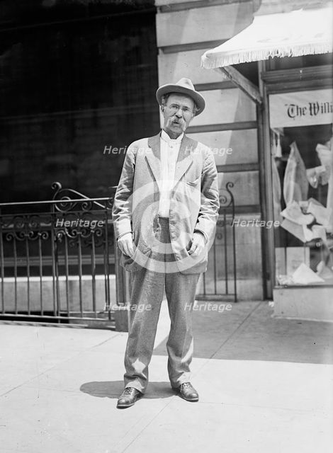 Anthony Caminetti, Commissioner General of Immigration, Labor Department, 1914. Creator: Harris & Ewing.