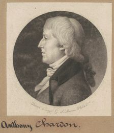 Anthony Chardon, 1800. Creator: Charles Balthazar Julien Févret de Saint-Mémin