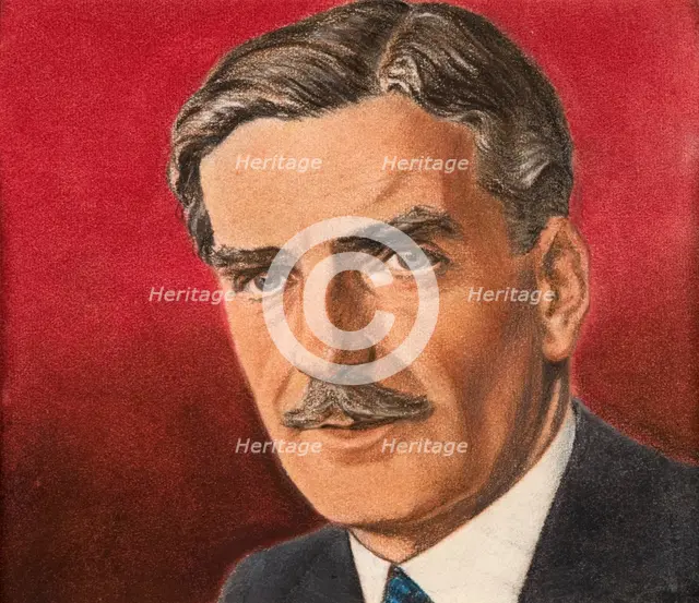 Anthony Eden, c1944. Creators: William Timym, Central Office of Information.