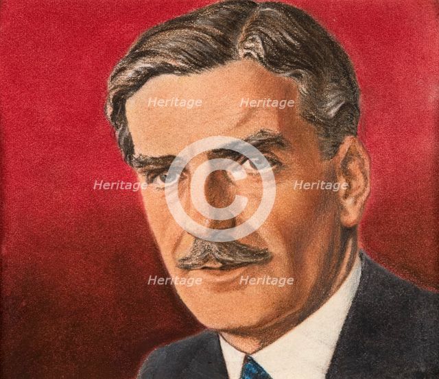 Anthony Eden, c1944. Creators: William Timym, Central Office of Information.