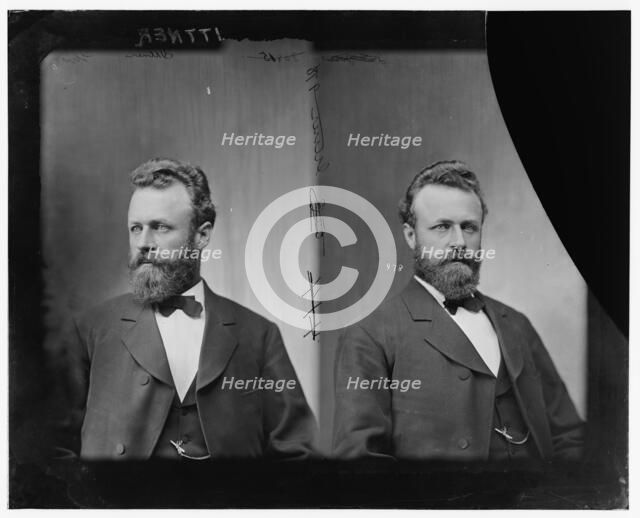 Anthony Ittner of Missouri, 1865-1880. Creator: Unknown.