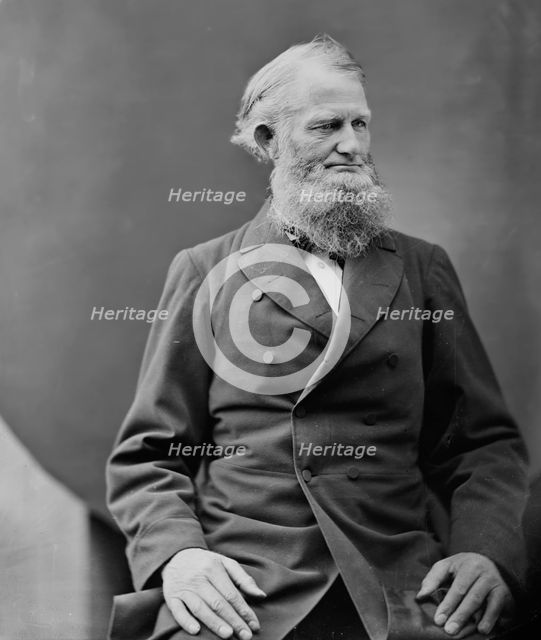 Anthony Lausett Knapp of Illinois, between 1860 and 1875. Creator: Unknown.
