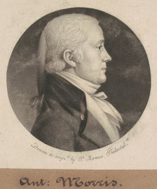 Anthony Morris, 1802. Creator: Charles Balthazar Julien Févret de Saint-Mémin