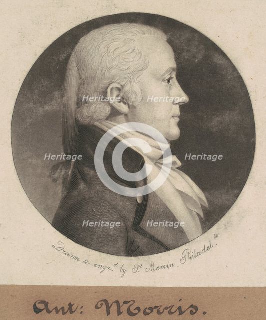 Anthony Morris, 1802. Creator: Charles Balthazar Julien Févret de Saint-Mémin.