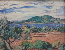 Antheor Bay, 1906. Creator: Louis Valtat