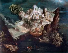 Anthrophomorphic Landscape c1613-1650. Artist: Matthaus Merian