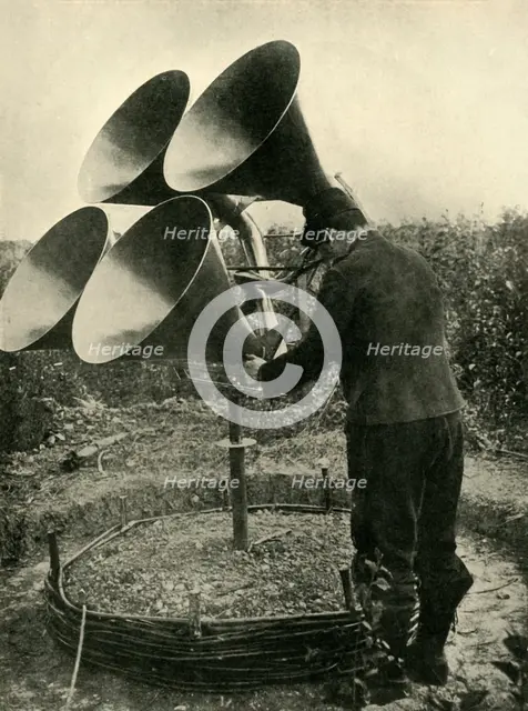 Anti-aircraft device, First World War, 1914-1918, (c1920). Creator: Unknown.