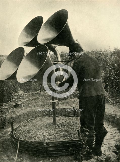 Anti-aircraft device, First World War, 1914-1918, (c1920). Creator: Unknown.