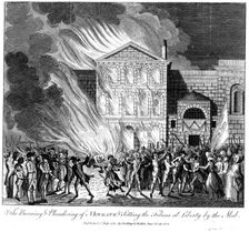 Anti-Catholic Gordon Riots, London, 6-7 June 1780