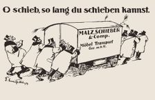 Anti-Semitic Postcard, 1918