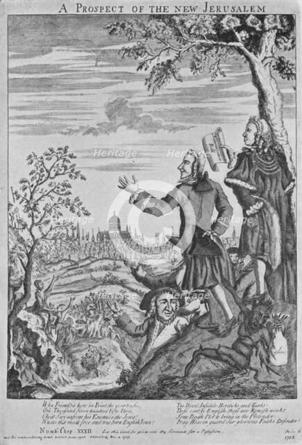 'Anti-Semitism in 1753', 1735, (1904). Artist: Unknown.