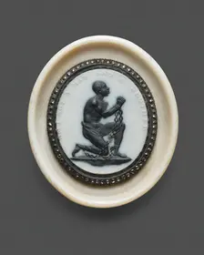 Anti-Slavery Medallion, Burslem, 1787. Creator: Wedgwood