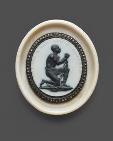 Anti-Slavery Medallion, Burslem, 1787. Creator: Wedgwood