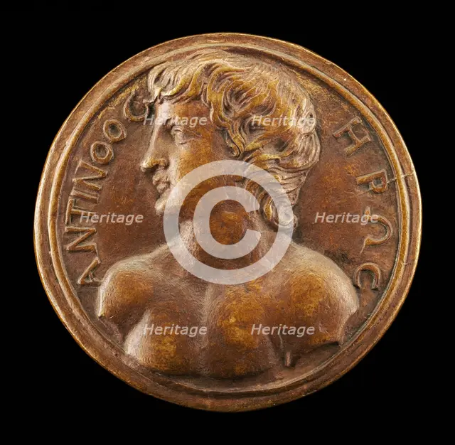 Antinous [obverse], probably 1500/1599. Creator: Unknown.