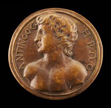 Antinous [obverse], probably 1500/1599. Creator: Unknown