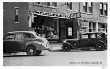 Antioch 5 & 10 Cent Store, Antioch, Illinois, USA, 1940