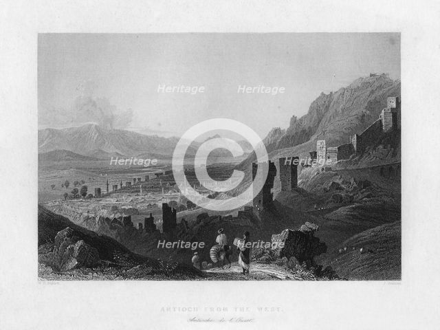 Antioch, Turkey, 1841.Artist: J Jeavons