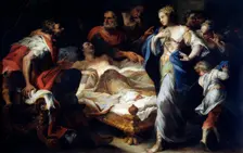 Antiochus and Stratonice 17th or early 18th century. Artist: Luca Giordano