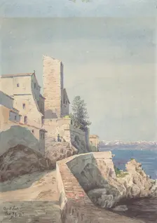 Antibes, 1882. Creator: Henry Victor Burgy